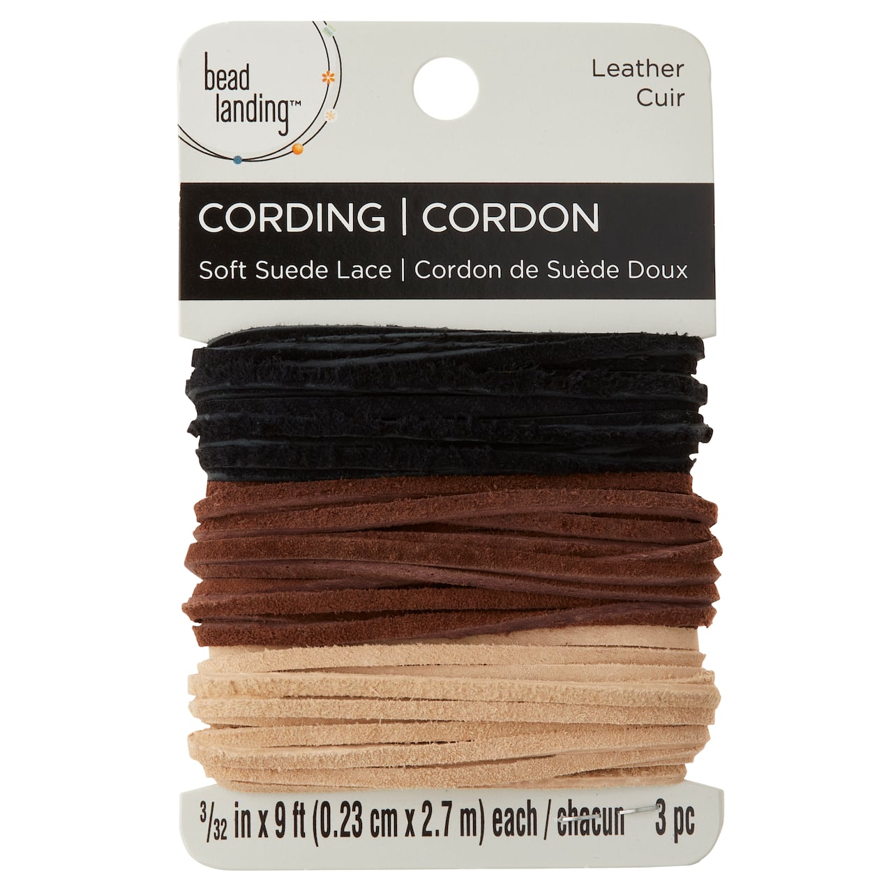 Bead Landing&#x2122; Suede Leather Value Pack